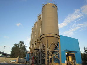 河南省荥阳市矿山机械制造厂 100立方石灰料仓助力精准化生产，引领矿山机械制造新篇章